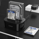 قارئ هاردات ORICO 2Bay USB3.0 Hard Deive Dock