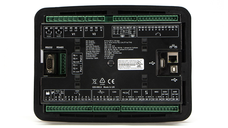 شاشة دمج DSE 8620 MKII