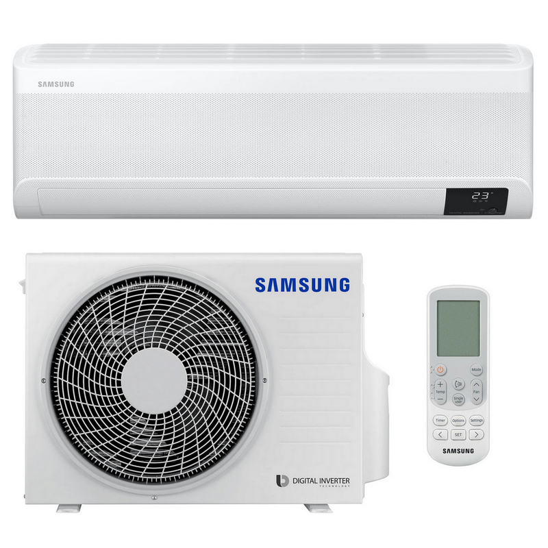 مكيف سامسونج انفرتر 2 طن اقتصادي - Samsung Air Conditioner AR24TVFZJWK Digital Inverter Wall-mount AC with Auto Clean, 2 Ton