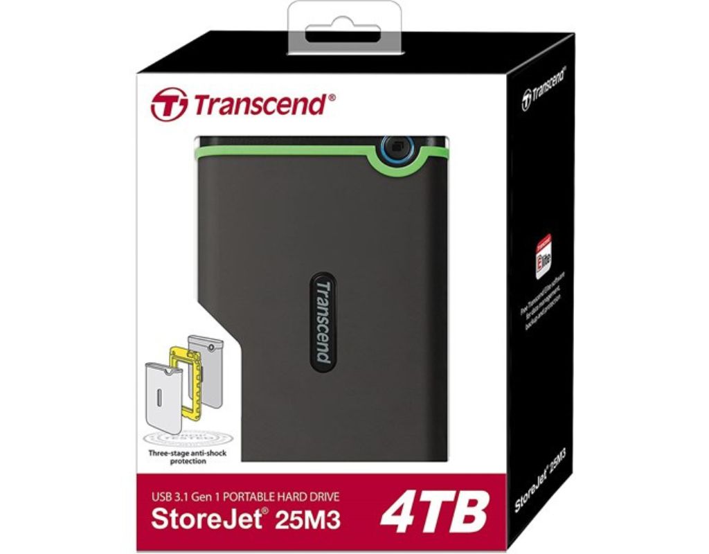 هارد دسك خارجي Transcend 4TB USB 3.1