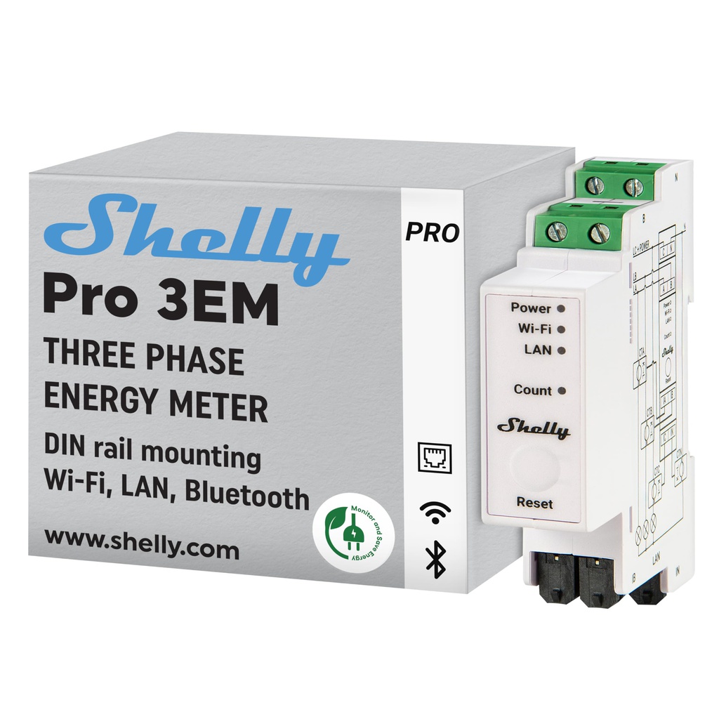 Shelly Pro 3EM 400A