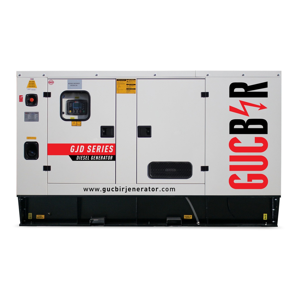 مولد (كاتم صوت) GJH185, STANDBY 185 KVA, PRIME 168 KVA