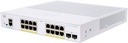 Cisco Business CBS350-16P-2G Managed Switch 16 Port GE PoE