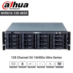 NVR Dahua DHI-NVR616-128-4KS2 128 Channel 3U 16HDD